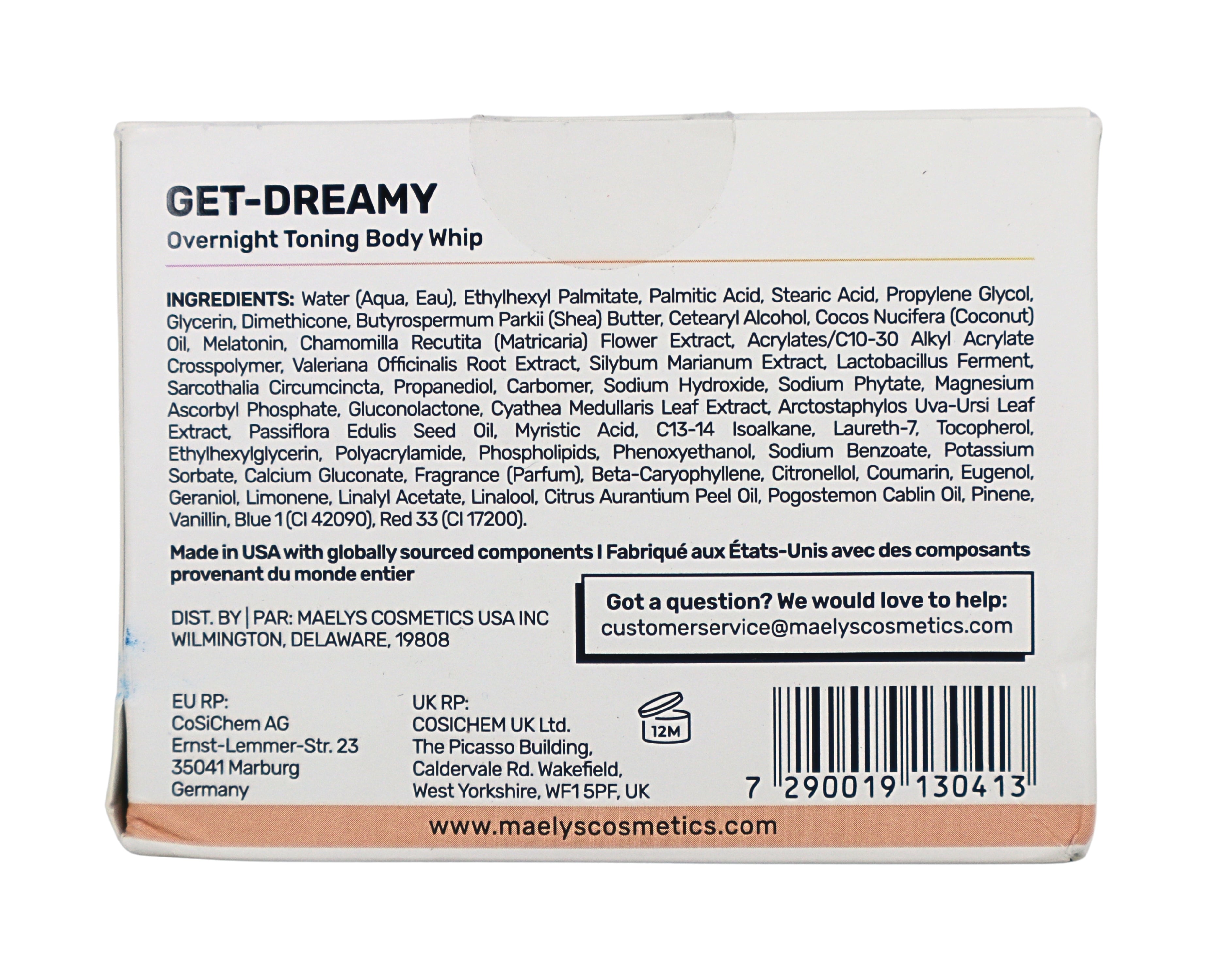 Get-Dreamy Overnight Toning Body Whip - 6.8 fl oz