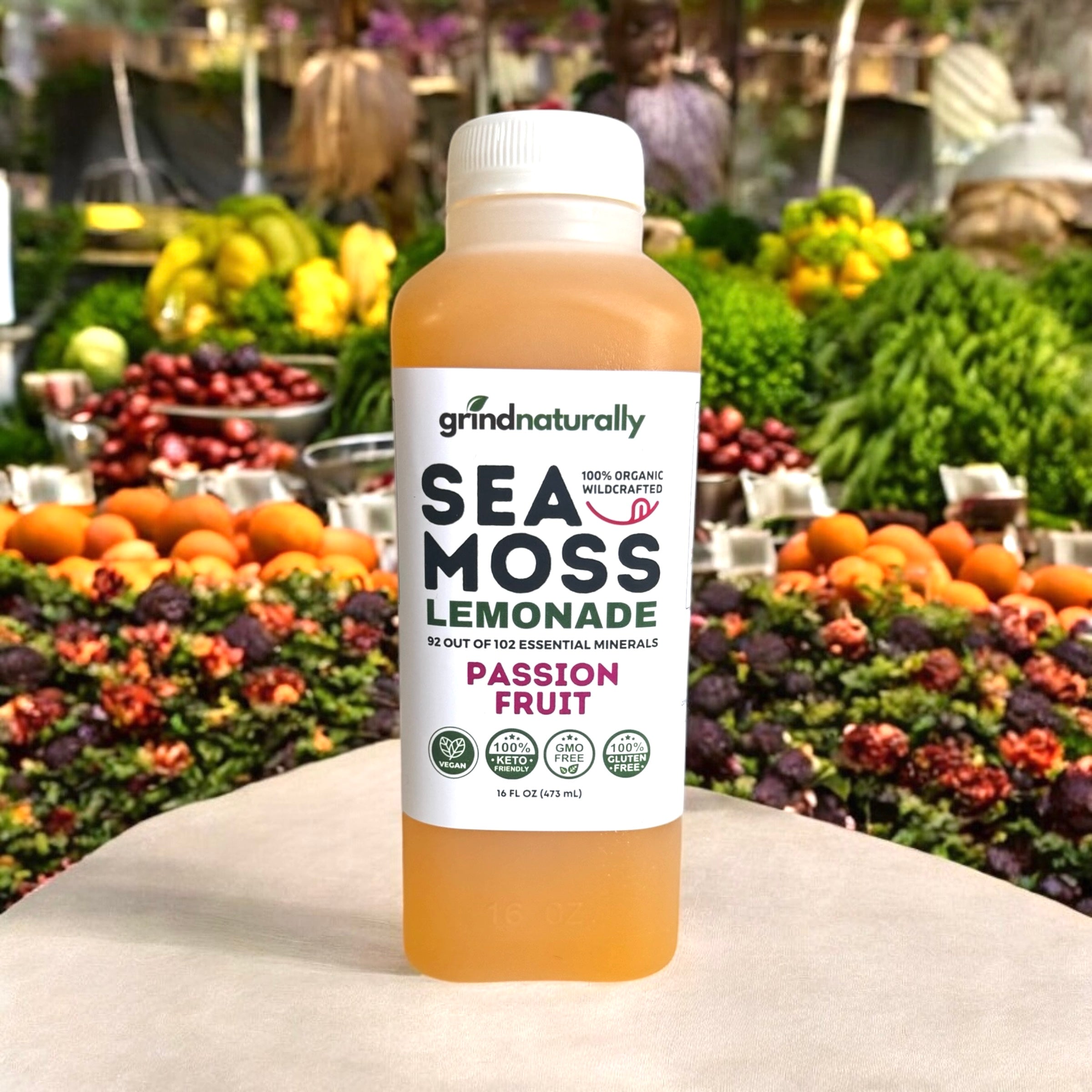#1 Flavored Sea Moss Lemonade (16oz)